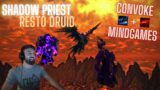 Mind Games + Convoke = GG / Resto Druid Shadow Priest 2v2 Arena – WoW Shadowlands 9.1 PvP