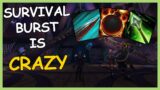 Survival Damage is CRAZY!! | Survival Hunter PvP | WoW Shadowlands 9.1