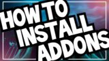 WoW Addon Installation Guide 2020 | How to Install Addons for World of Warcraft | Shadowlands 9.0.1