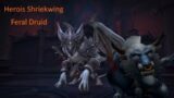 World of Warcraft Shadowlands: Shriekwing Heroic [Feral Druid PoV]