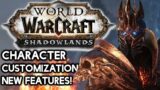World of Warcraft Shadowlands has New Character Creation Features