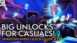 Your Weekly Shadowlands Quick Guide #39