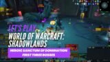 Let's Play World of Warcraft: Shadowlands (Heroic Sanctum of Domination – First Three Bosses)