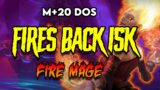 9.1 M+ 20 De Other Side FIRE Mage DPS POV  DOS Shadowlands Mythic Plus