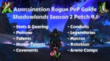 Assassination Rogue PvP Guide  |  Shadowlands Season 2  (Patch 9.1)