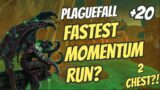 Momentum Havoc DH | Plaguefall +20 | Shadowlands 9.1 M+ Havoc Demon Hunter PoV