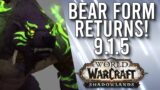 NEW BEAR FORM! Huge Legion Timewalking Update In Patch 9.1.5! – WoW: Shadowlands 9.1