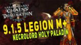 Shadowlands 9.1.5 LEGION M+ | Necrolord Holy Paladin Buffs & Gameplay | +10 Darkheart Thicket – WoW