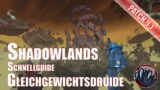 Shadowlands Gleichgewicht Druide Schnellguide World of Warcraft Patch 9.1