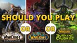 Should you play WoW Retail (Shadowlands), Classic or TBC | Which World of Warcraft is better in 2021