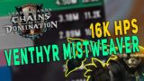 Venthyr Mistweaver Monk Raid Gameplay (15.8K HPS) | Remnant of Ner'zhul (Mythic) | Shadowlands 9.1