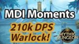 Warlock is the new mage? | 210k DPS | MDI Moments | Shadowlands, Season 2