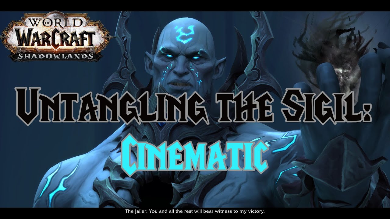 World of Warcraft: Shadowlands: Untangling the Sigil Cinematic: Flying ...