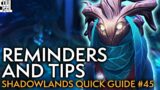 Your Weekly Shadowlands Guide #45