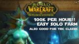 100k Gold Per Hour Primal Farm – World of Warcraft Shadowlands or TBC Classic Gold Making Guides