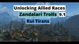 How to Unlock Allied Races in Shadowlands: Zandalari Trolls & Kul Tiran Humans