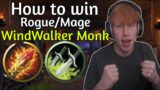 How to Win against Rogue/Mage 2500+ 2v2 Arena Windwalker Monk – Shadowlands PvP 9.1