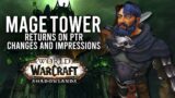 Mage Tower Returns With Some Changes! Updates From PTR Test In Patch 9.1.5! – WoW: Shadowlands 9.1