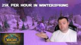 Make 25k Gold/Hour Dual Gathering in Winterspring!-WoW Shadowlands or TBC Classic Gold Making Guides