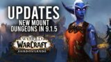 New Mount Added To Warcraft And Legion Timewalking Updates In Patch 9.1.5! – WoW: Shadowlands 9.1
