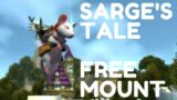 Sarge’s Tale 2 minute guide | FREE Easy Hearthstone Mercenaries Promotional Mount | Shadowlands 9.1