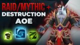Shadowlands 9.0 Destruction Warlock AoE Build Guide for Raid and M+