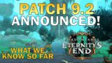 M+ Tier Sets, Equip 2 Legendaries and MORE 9.2 Additions | Shadowlands Patch 9.2 Eternity's End