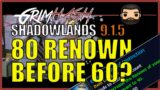 Renown 80 BEFORE lvl60?? // WoW Shadowlands Patch 9.1.5
