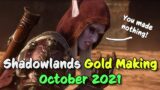 Shadowlands Gold Making – Episode 15 | October 2021