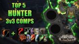 Shadowlands Top 5 Hunter 3v3 Comps