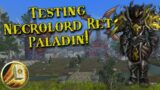 WoW 9.1.5 Shadowlands – Necrolord Ret Paladin PvP – Trying Out A New Build!