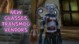 WoW Shadowlands 9.1 – New Cosmetic Glasses for Transmog | Alliance & Horde Vendor Location