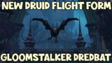 WoW Shadowlands 9.1.5 – New Druid Flight Form | Gloomstalker Dredbat