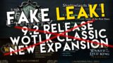 World of Warcraft LEAKS: Next WoW Expansion, WOTLK Classic release date  & Shadowlands 9.2