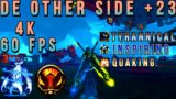 [4K 60FPS] KYRIAN Fury Warrior M+ DoS +23 (TYRR, Inspiring, Quaking) – WoW Shadowlands 9.1.5