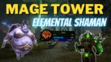 KILL AT 1% HP!? Elemental Shaman Mage Tower Shadowlands 9.1.5