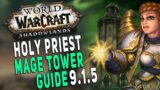 Shadowlands 9.1.5 HOLY PRIEST Mage Tower Guide | Talents, Gameplay & More – Legion Timewalking | WoW