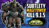 Subtlety Rogue Mage Tower Kill 9.1.5 – Shadowlands Guide- World of Warcraft