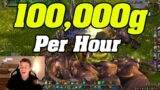This Is Now A 100,000 Gold Per Hour STEADY Goldfarm!