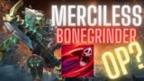 WHY YOU SHOUD USE MERCILESS BONEGRINDER | WARRIOR GUIDE | M+ GUIDE |Shadowlands Patch 9.1.5 |