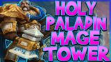 WORLD OF WARCRAFT SHADOWLANDS 9.1.5 HOLY PALADIN MAGE TOWER AND SOARING SPELLTOME MOUNT ACHIEVEMENT!