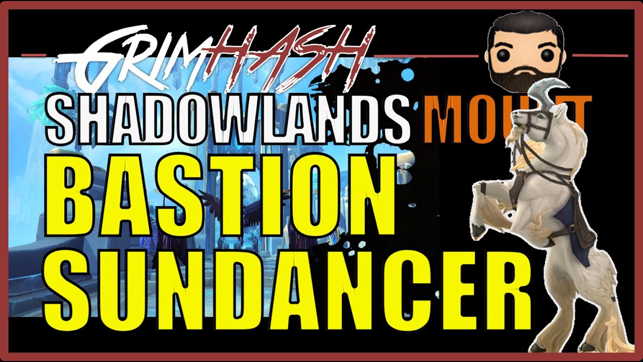 WoW Shadowlands Bastion Rare // Sundancer Mount Guide World of