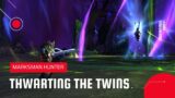 World of Warcraft: Shadowlands | Timewalking Mage Tower Thwarting the Twins | MM Hunter