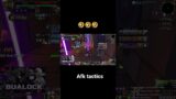 funny afk tactics by warlock and mage in world of warcraft shadowlands #funny #fun #memes