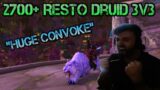 2700+ RESTO DRUID 3v3 – God Comp (Shadow Priest/Fire Mage) – WoW Shadowlands Arena PvP