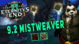 9.2 Mistweaver Monk | Double Legendaries & NEW Encrypted Affix Changes | M+ Gameplay | Shadowlands