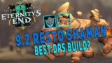 9.2 Resto Shaman | Double Legendaries & Earth Elemental Build | M+ Gameplay | WoW Shadowlands