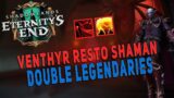 9.2 Resto Shaman | Double Legendaries & Venthyr M+ Gameplay | WoW Shadowlands