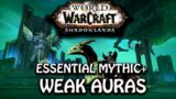 Essential Mythic+ Weak Auras : Shadowlands