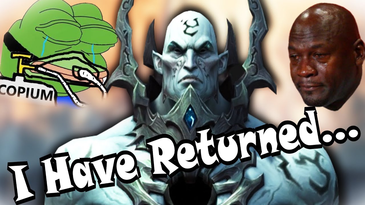 I have returned. I have returned